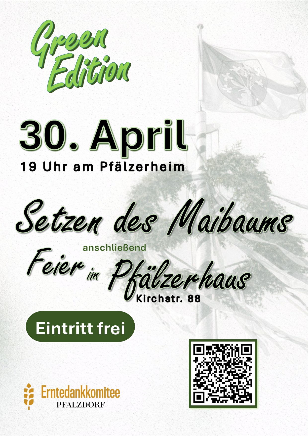 Tanz in den Mai 2026 - Ankündigungsplakat